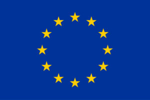 EU flag: with a circle of 12 stars